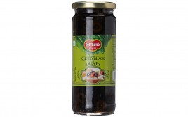 Del Monte Sliced Black Olives  Glass Jar  450 grams